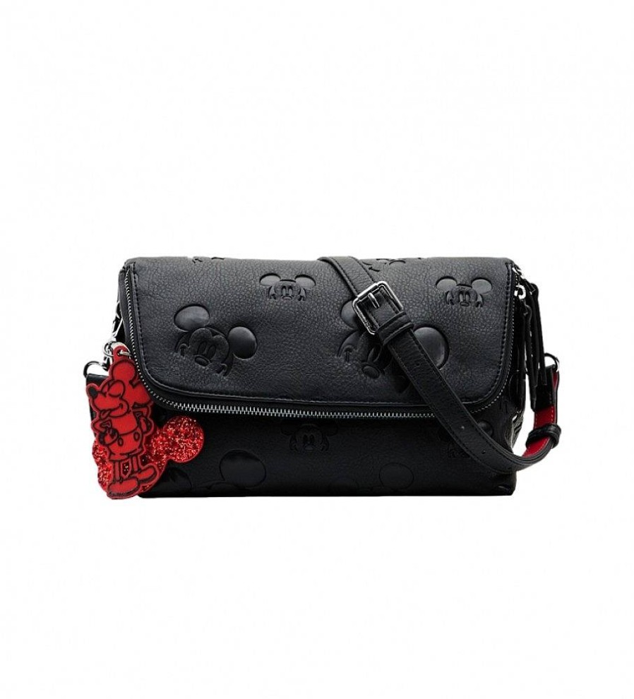 Mujer Desigual Bolsos | Bolso All Mickey Venecia Negro