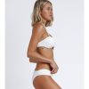 Mujer Admas Moda Bano | Bikini Bandeau Costa Bella Blanco