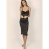 Mujer Admas Vestidos | Vestido Playa Tirantes Night Summer Negro