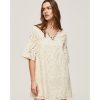 Mujer Pepe Jeans Vestidos | Vestido Padma Beige