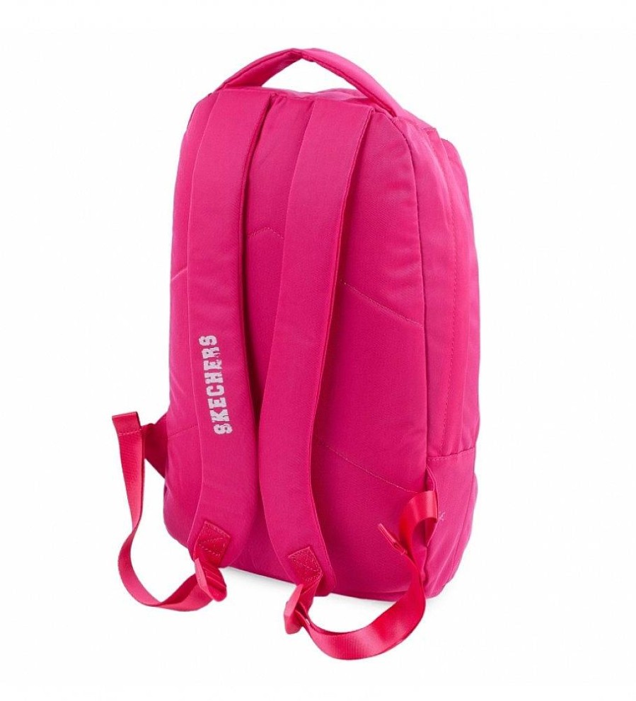 Mujer Skechers Mochilas, Bolsas Y Rinoneras | Mochila Casual Unisex Adulto S898 Color Rosa -21X32X12.5 Cm-