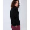 Mujer Lois Sudaderas Y Jerseis | Sudadera Con Pliegue En Hombreras Negro