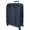 Mujer Movom Viaje | Maleta Mediana Movom Riga Rigida 70Cm Azul Marino