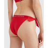 Mujer Tommy Hilfiger Moda Bano | Braga Bikini Vichy Rojo