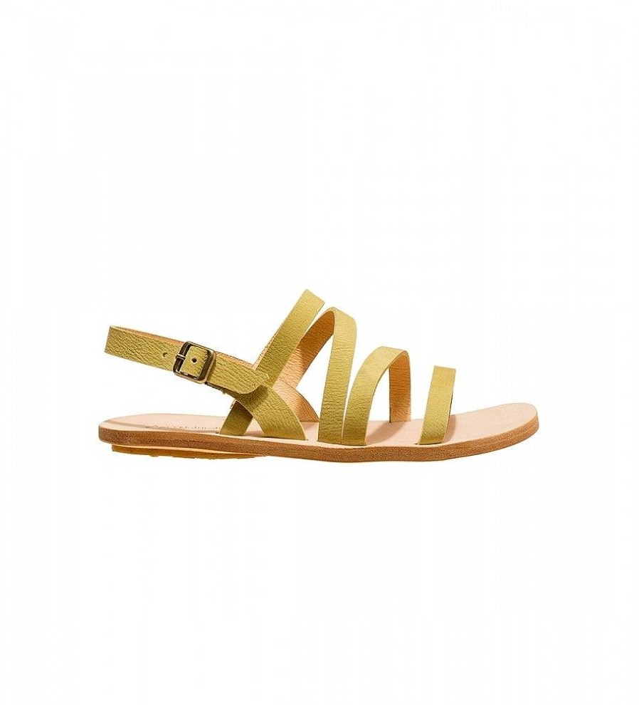 Mujer El Naturalista Sandalias | Sandalias De Piel N5711 Coratina Verde