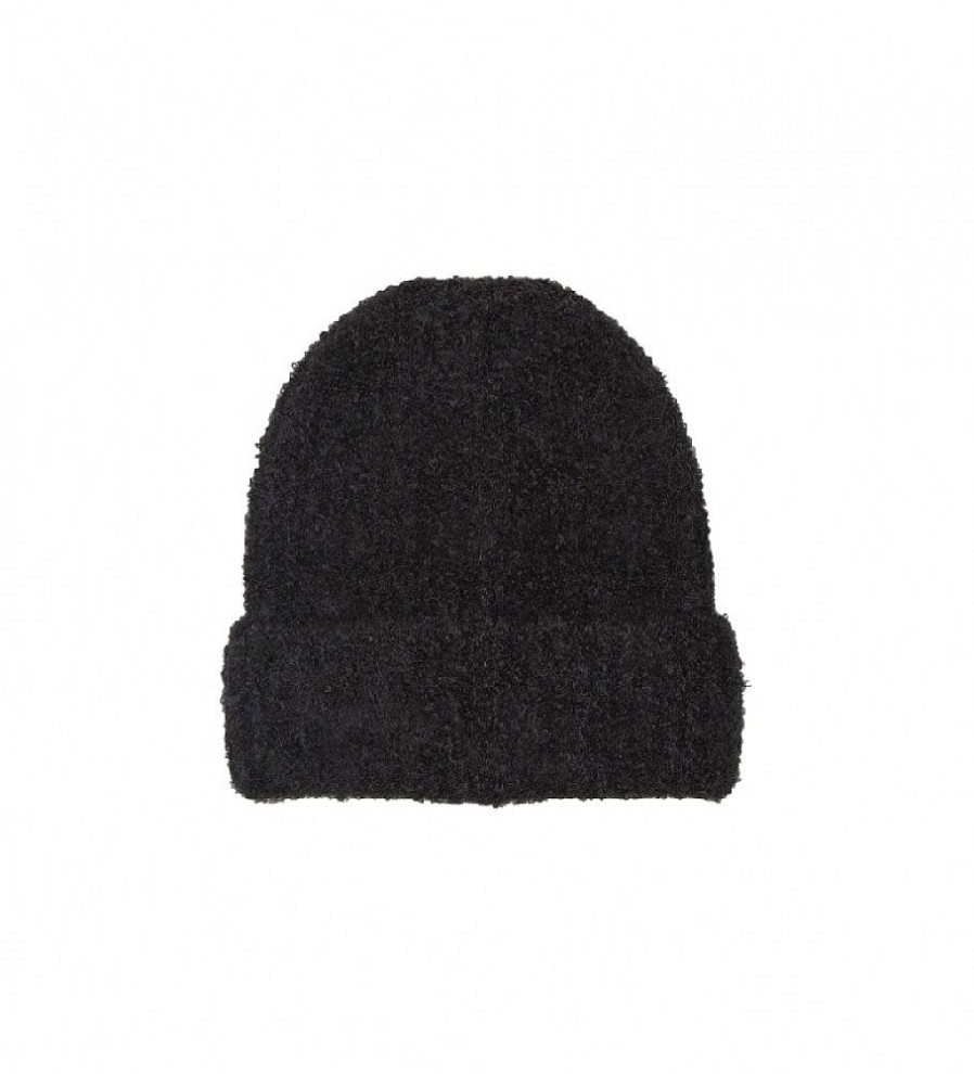 Mujer Levi's Gorras Y Gorros | Gorro Fuzzy Negro