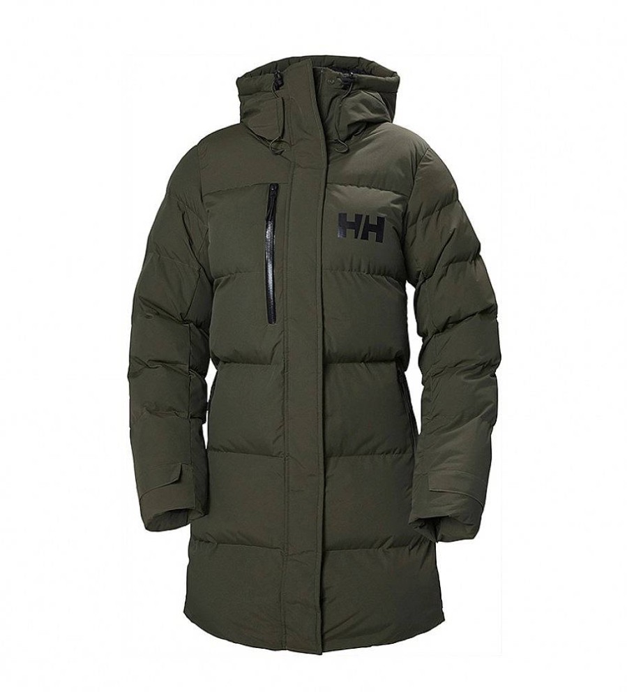 Mujer Helly Hansen Chaquetas Y Abrigos | Parka Adore Puffy Verde