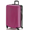 Mujer ITACA Viaje | Maleta De Viaje Grande Xl Rigida 4 Ruedas Trolley 71170 Rosa -75X50X30Cm-