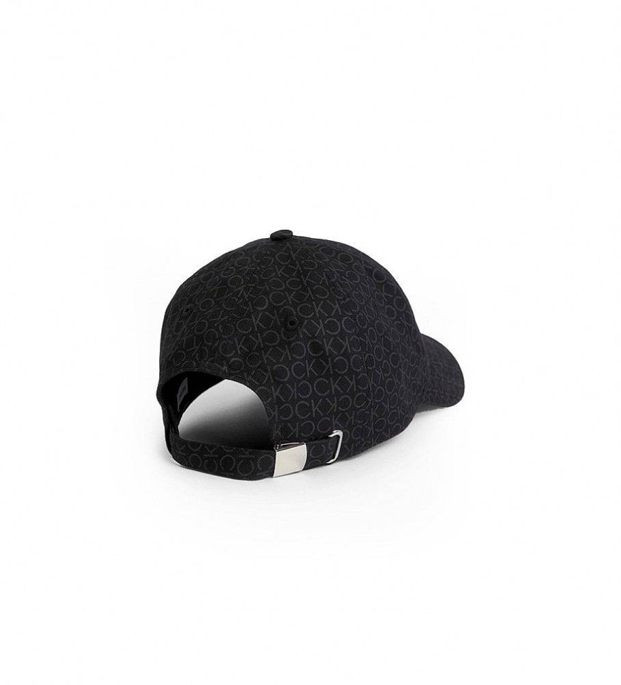 Mujer Calvin Klein Gorras Y Gorros | Gorra Monograma Negro