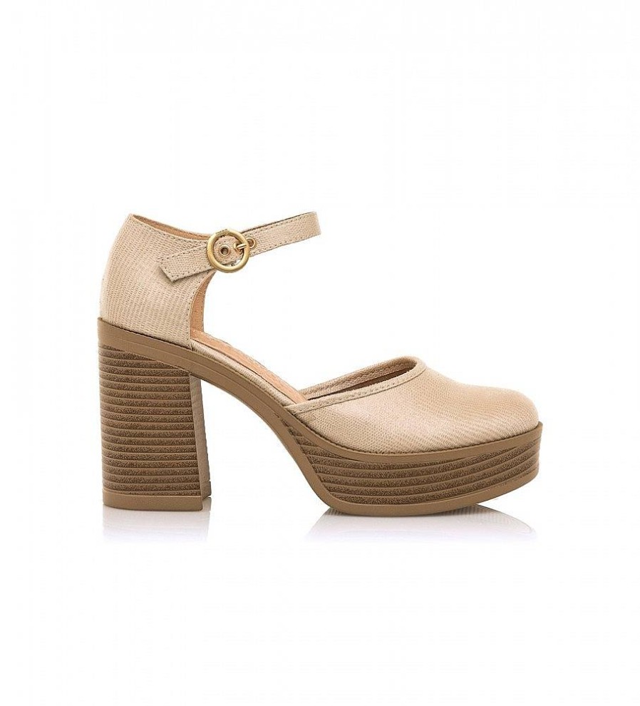 Mujer Mustang Sandalias | Zapatos New 67 Beige