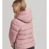 Mujer Superdry Chaquetas Y Abrigos | Cazadora Acolchada Spirit Sports Rosa