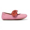 Mujer Camper Zapatos | Bailarinas De Piel Right Rosa