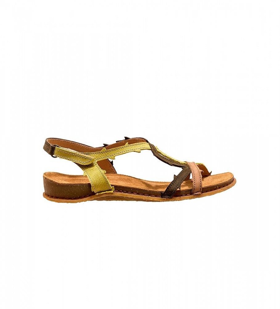 Mujer El Naturalista Sandalias | Sandalias De Piel N5815 Panglao Verde