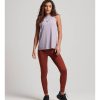 Mujer Superdry Camisetas | Camiseta Cuello Perkins Train Lila