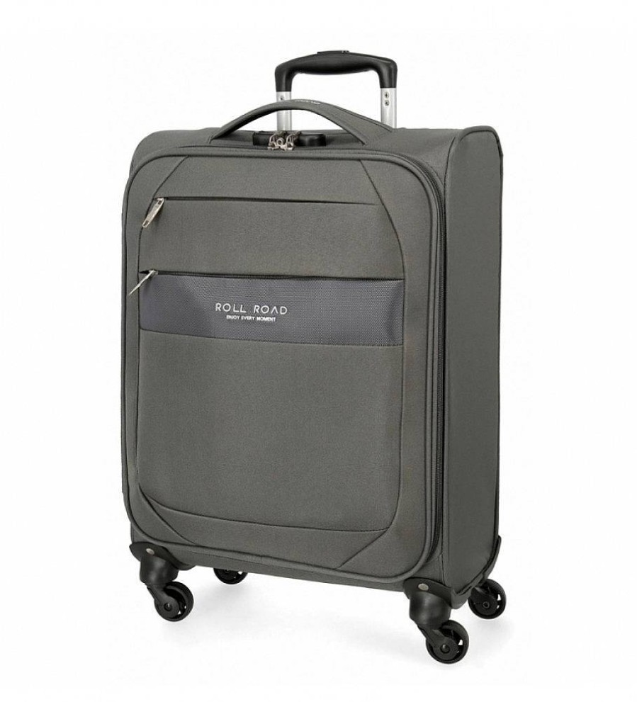 Mujer Roll Road Viaje | Maleta De Cabina Roll Road Royce 55Cm Gris -40X55X20Cm-