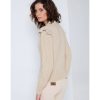 Mujer Lois Sudaderas Y Jerseis | Jersey Volantes Beige