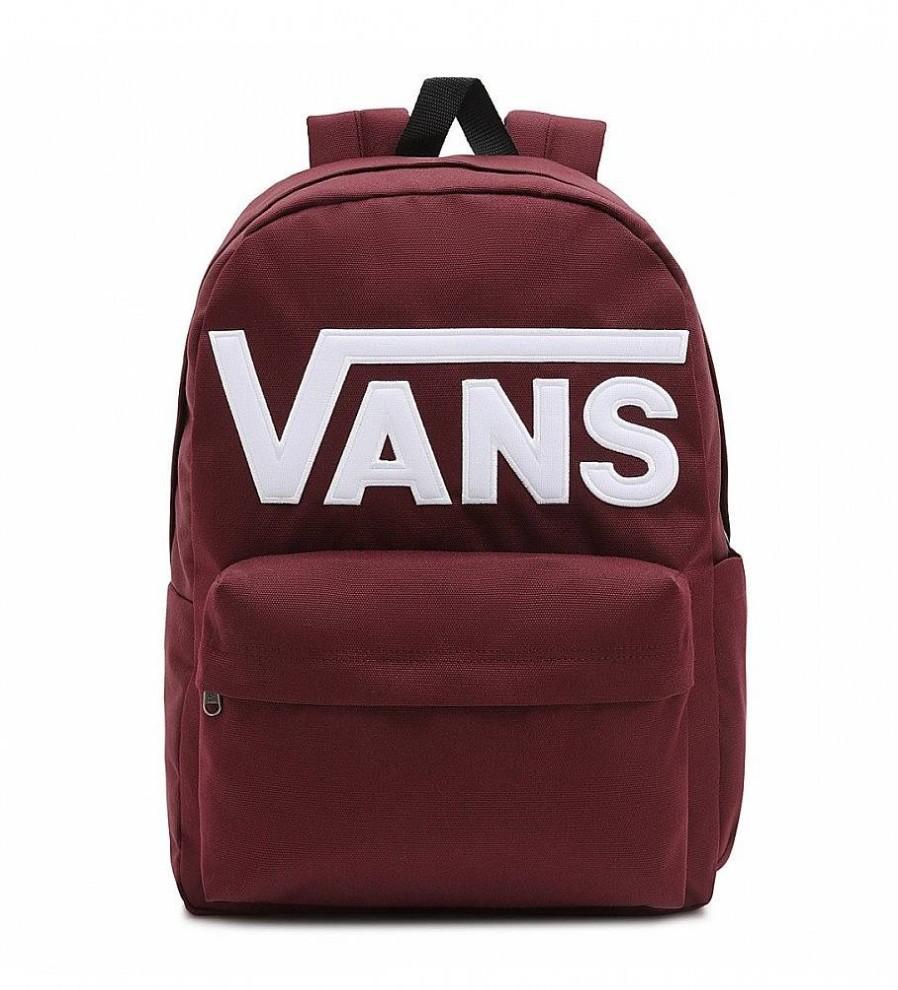 Mujer Vans Mochilas, Bolsas Y Rinoneras | Mochila Old Skool Drop V Granate