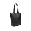 Mujer Lacoste Bolsos | Bolso Shopping Bag Vertical L.12.12 Concept Negro -26X35X16Cm-