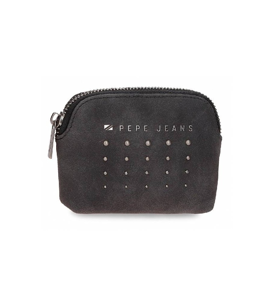 Mujer Pepe Jeans Carteras Y Monederos | Monedero Redondo Holly Negro