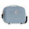 Mujer Movom Bolsos | Neceser Movom Riga Abs Adaptable Azul -29X21X15Cm-