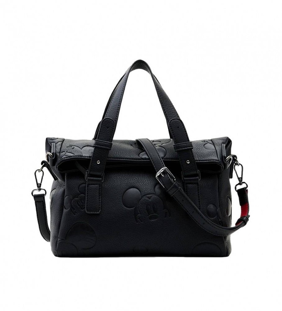 Mujer Desigual Bolsos | Bolso All Mickey Loverty 2.0 Negro