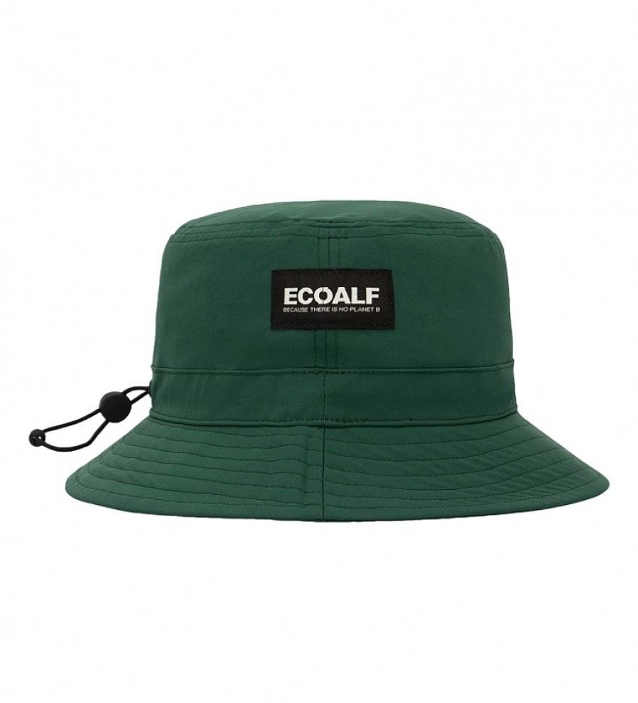 Mujer ECOALF Gorras Y Gorros | Gorro Basalf Fisher Verde