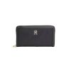 Mujer Tommy Hilfiger Carteras Y Monederos | Cartera Essential Grande Con Monograma Th Negro