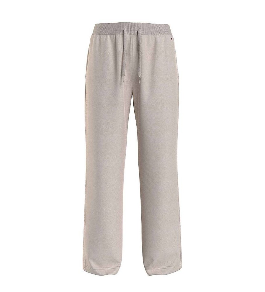 Mujer Tommy Hilfiger Pantalones | Pantalones Modal Beige