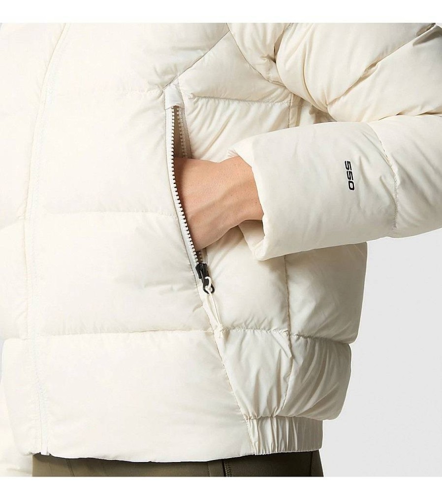 Mujer The North Face Chaquetas Y Abrigos | Chaqueta De Plumon Hyalite Blanco