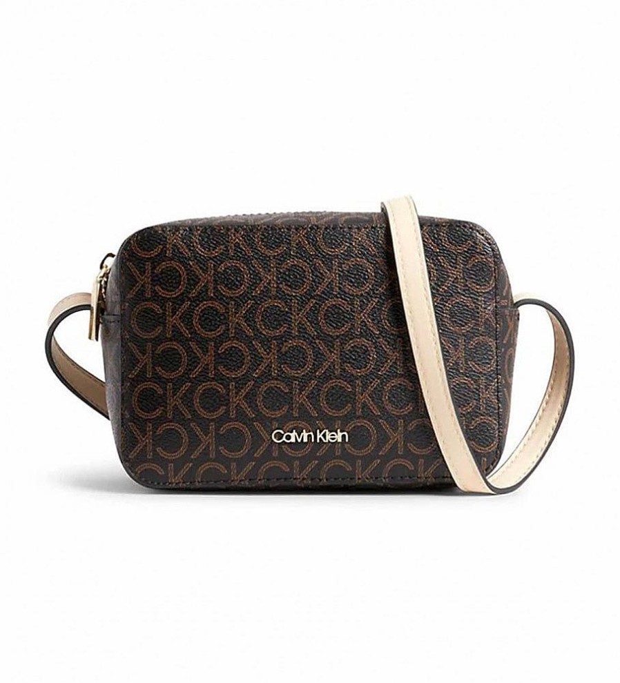 Mujer Calvin Klein Bolsos | Bolso Bandolera Must Marron