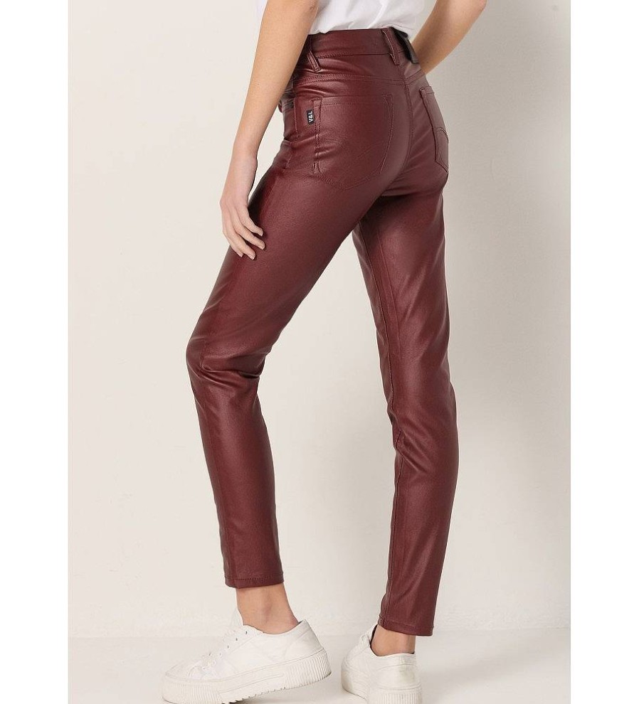 Mujer Victorio & Lucchino, V&L Pantalones | Pantalon 136671 Granate