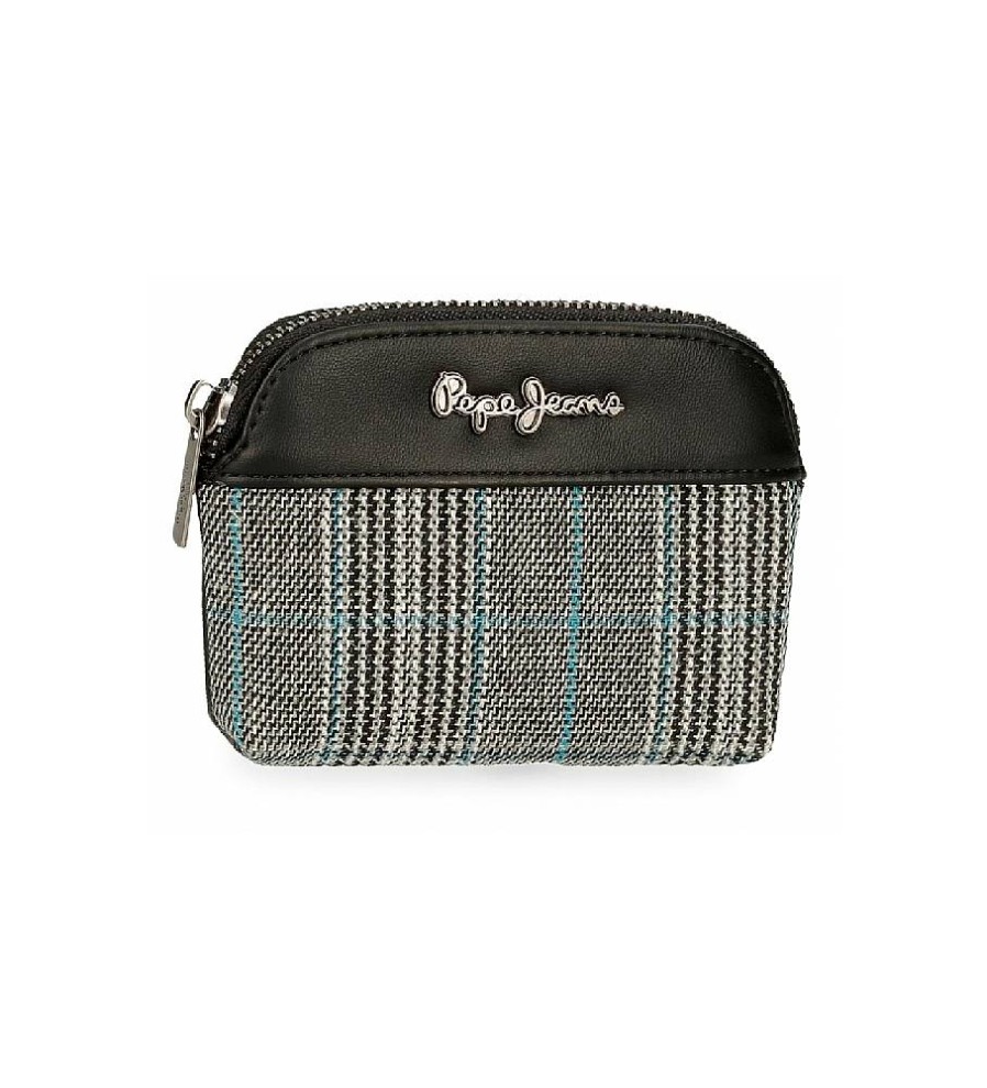 Mujer Pepe Jeans Carteras Y Monederos | Monedero Redondo Kendra Negro