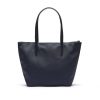 Mujer Lacoste Bolsos | Bolso L.12.12 Concept Marino -24X24,5X14,5Cm-