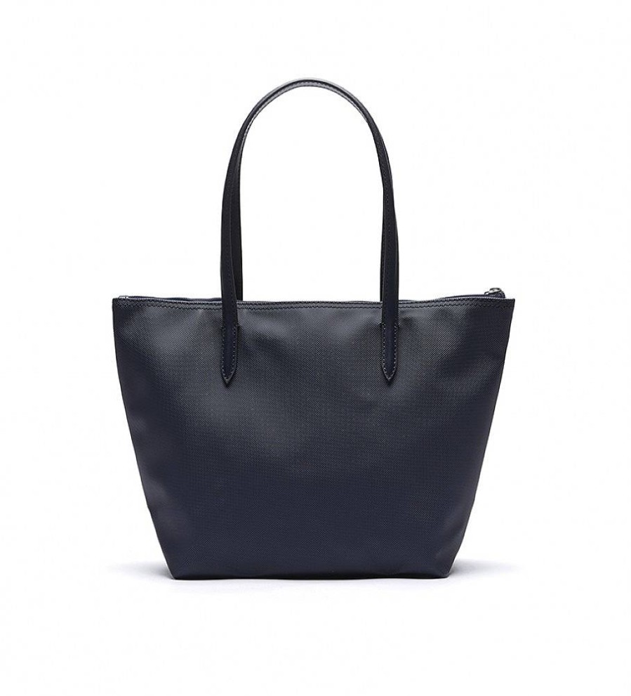 Mujer Lacoste Bolsos | Bolso L.12.12 Concept Marino -24X24,5X14,5Cm-