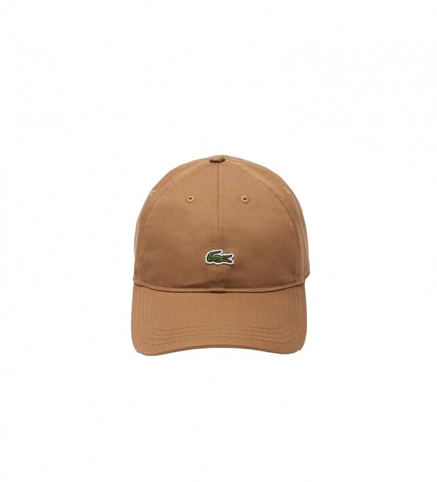 Mujer Lacoste Gorras Y Gorros | Gorra Unisex Marron