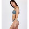 Mujer Admas Moda Bano | Bikini Bandeau Daisy Azul