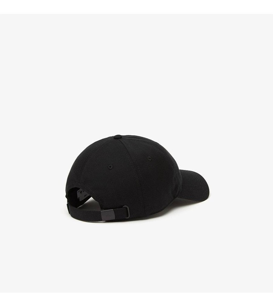 Mujer Lacoste Gorras Y Gorros | Gorra Lacoste Negro