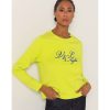 Mujer Victorio & Lucchino, V&L Sudaderas Y Jerseis | Sudadera Bordado Lurex Chain Amarillo