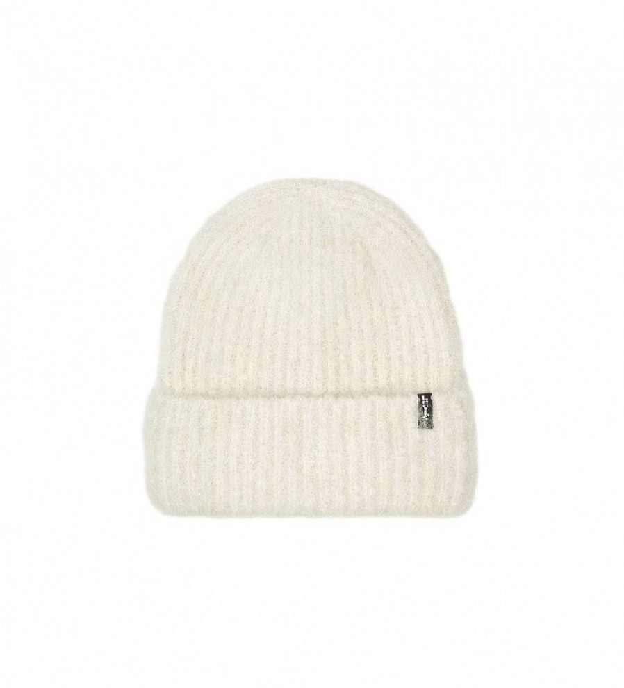 Mujer Levi's Gorras Y Gorros | Gorro Fuzzy Blanco Roto