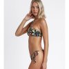 Mujer Admas Moda Bano | Bikini Bandeau Tutti Frutti Negro