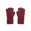 Mujer Pepe Jeans Guantes | Guantes Tallis Granate