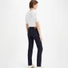 Mujer Levi's Pantalones | Jeans 712 Slim Welt Pocket Dark Indigo