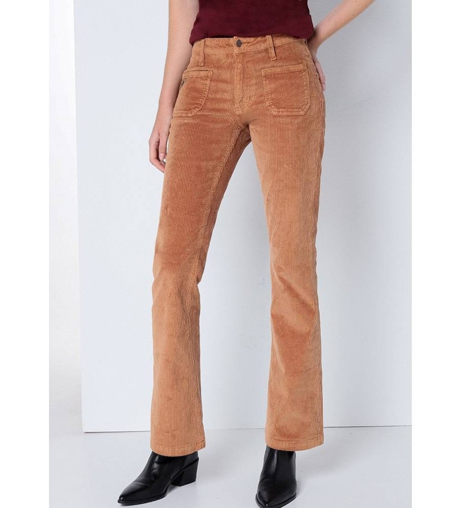 Mujer Lois Pantalones | Pantalon 136063 Marron