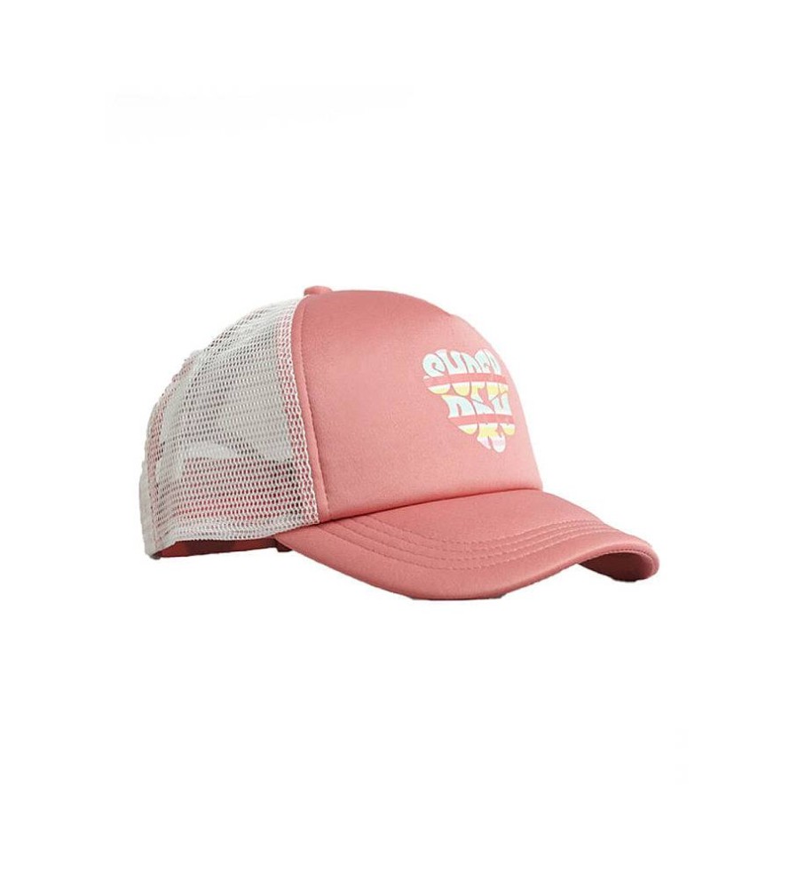 Mujer Superdry Gorras Y Gorros | Gorra De Camionero Con Logotipo Vintage Logo Rosa