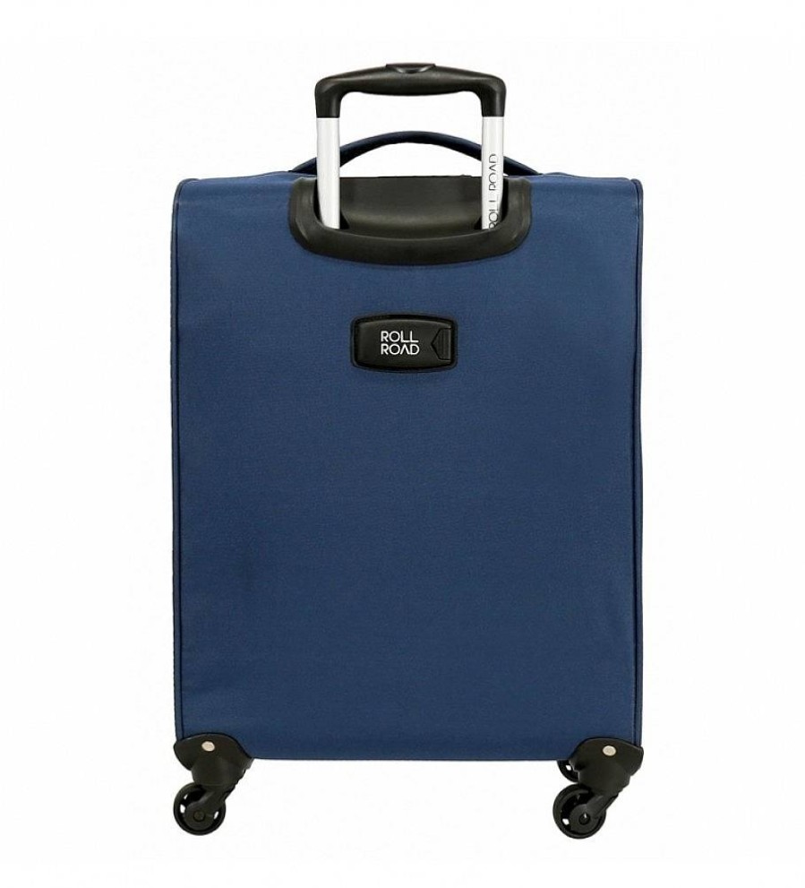 Mujer Roll Road Viaje | Maleta De Cabina Roll Road Royce 55Cm Azul -40X55X20Cm-