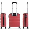 Mujer ITACA Viaje | Maleta De Viaje Cabina Trolley Abs T71650 Coral -55X40X20Cm-