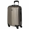 Mujer ITACA Viaje | Maleta De Viaje Cabina Rigida 4 Ruedas T71550 Champagne -55X38X20Cm-