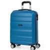 Mujer ITACA Viaje | Maleta De Viaje Cabina Trolley Abs T71650 Azul -55X40X20Cm-