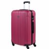 Mujer ITACA Viaje | Maleta De Viaje Grande Xl Rigida 4 Ruedas 771170 Fresa -73X48X28Cm-