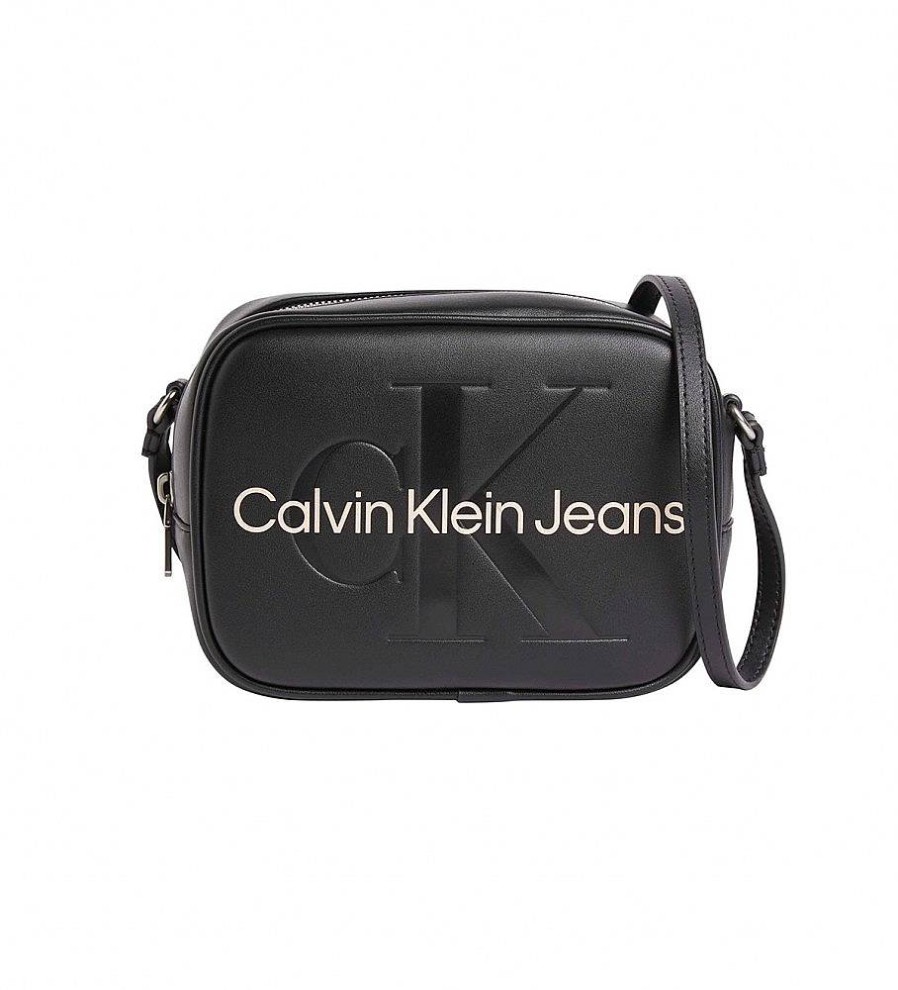 Mujer Calvin Klein Jeans Bolsos | Bolso Camera Bag Negro